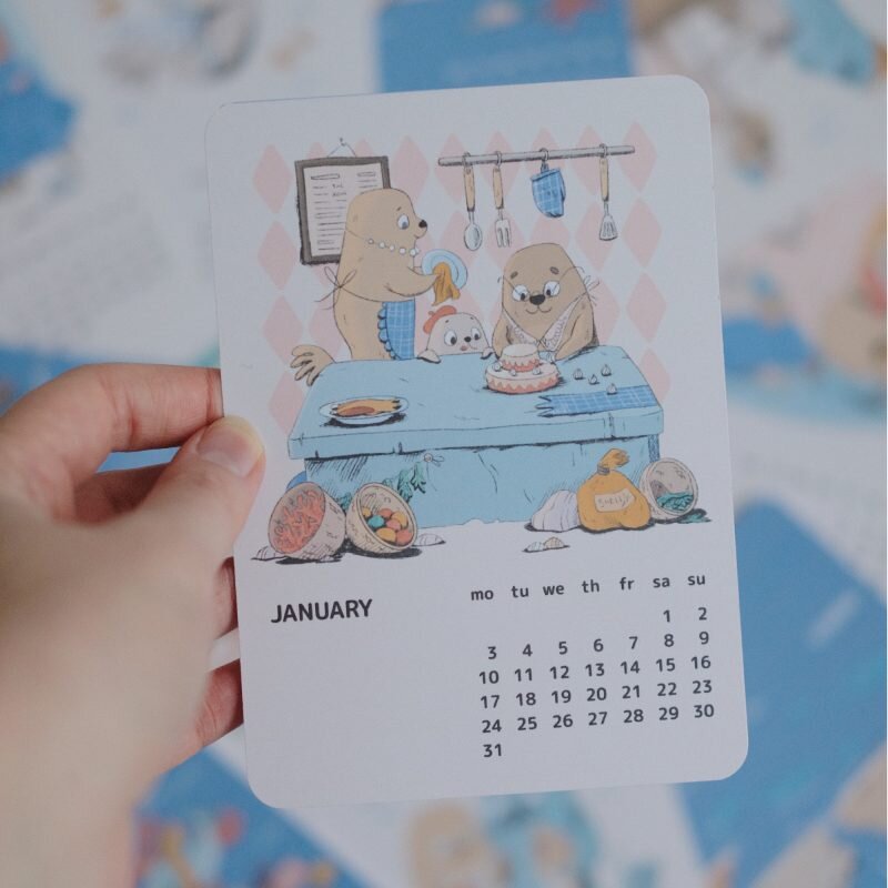 calendar kind illustration